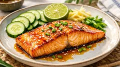 แซลมอนทอดน้ำผึ้ง สูตรง่ายใน 6 ขั้นตอน หอมเงาสวย กินเพลินทุกมื้อ