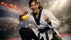 พาณิภัค วงศ์พัฒนกิจ กับเส้นทางสู่ตำนานเทควันโดไทย 3 โอลิมปิกติด