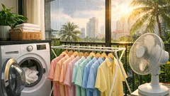 วิธีแก้กลิ่นอับเสื้อผ้าช่วงหน้าฝน ให้ผ้าหอมสะอาดแบบทำได้จริงที่บ้าน