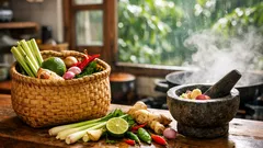 9 สมุนไพรใกล้ตัวที่ควรมีติดครัว เพิ่มกลิ่นหอมและคุณค่าทางอาหารทุกมื้อ