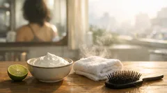 สูตรหมักผมด้วยกะทิแช่ฟรีซ กู้ผมเสียชี้ฟูให้ดูนุ่มมีน้ำหนักแบบทำเองได้