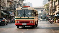 รถเมล์ครีมแดงอายุ 34 ปี ยังวิ่งในกรุงเทพฯ ทำไม ขสมก. ยังต้องพึ่งรถรุ่นปี 2534